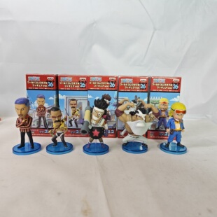 海贼王 wcf tv26 弗兰奇一家 巴里 赞拜 艾斯巴古 正版手办模型