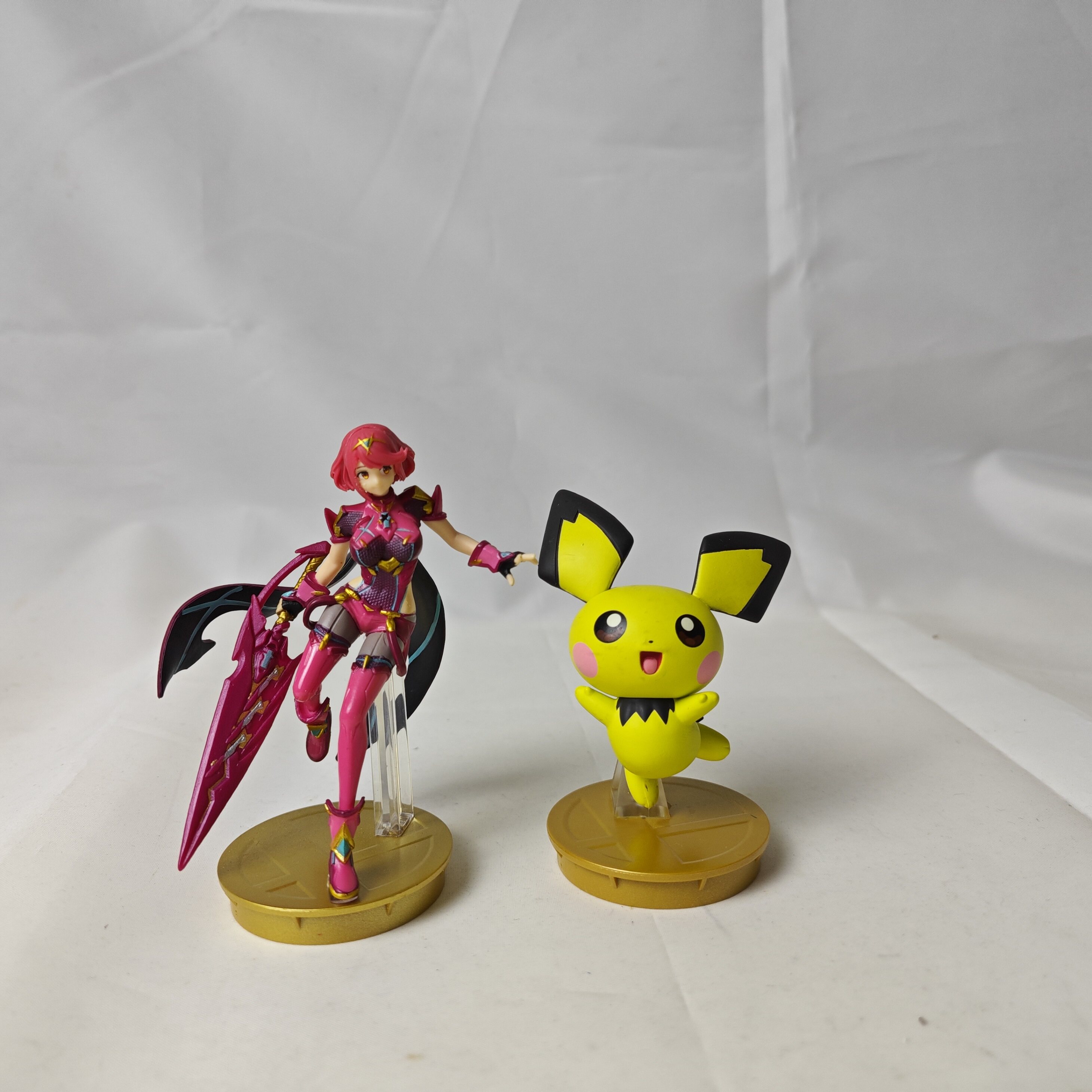 任天堂 amiibo 口袋妖怪 皮丘 异度之刃 焰 正版散货 手办 模型图片