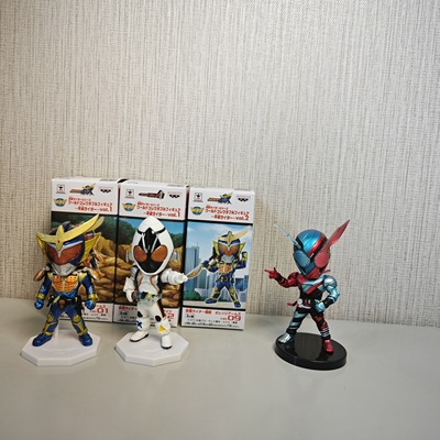 假面骑士 wcf 一番赏 build 创骑 fourze 四仔 铠武 正版手办模型