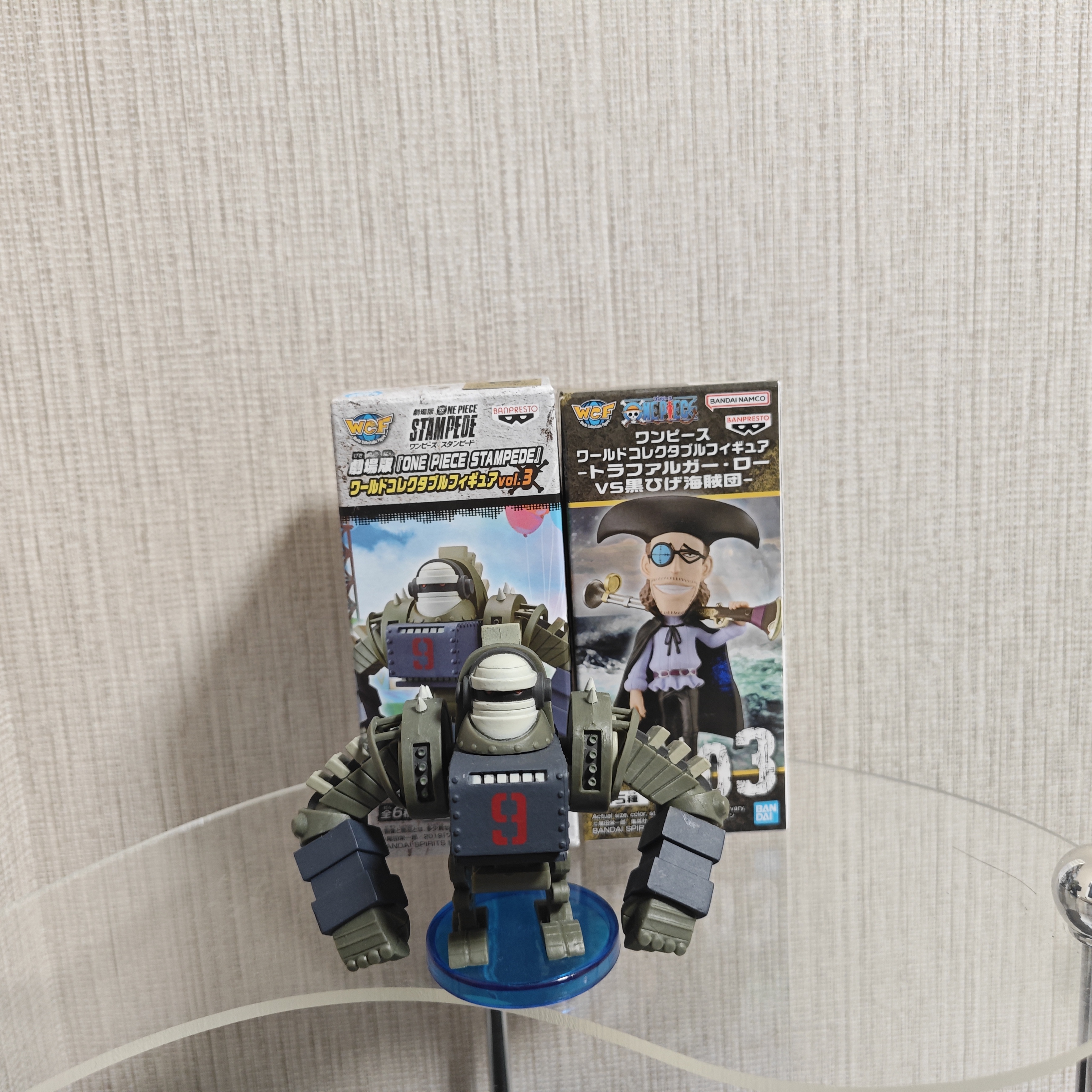 海贼王wcf 黑胡子海贼团 范奥卡 罗杰海贼团 巴雷特 正版手办模型