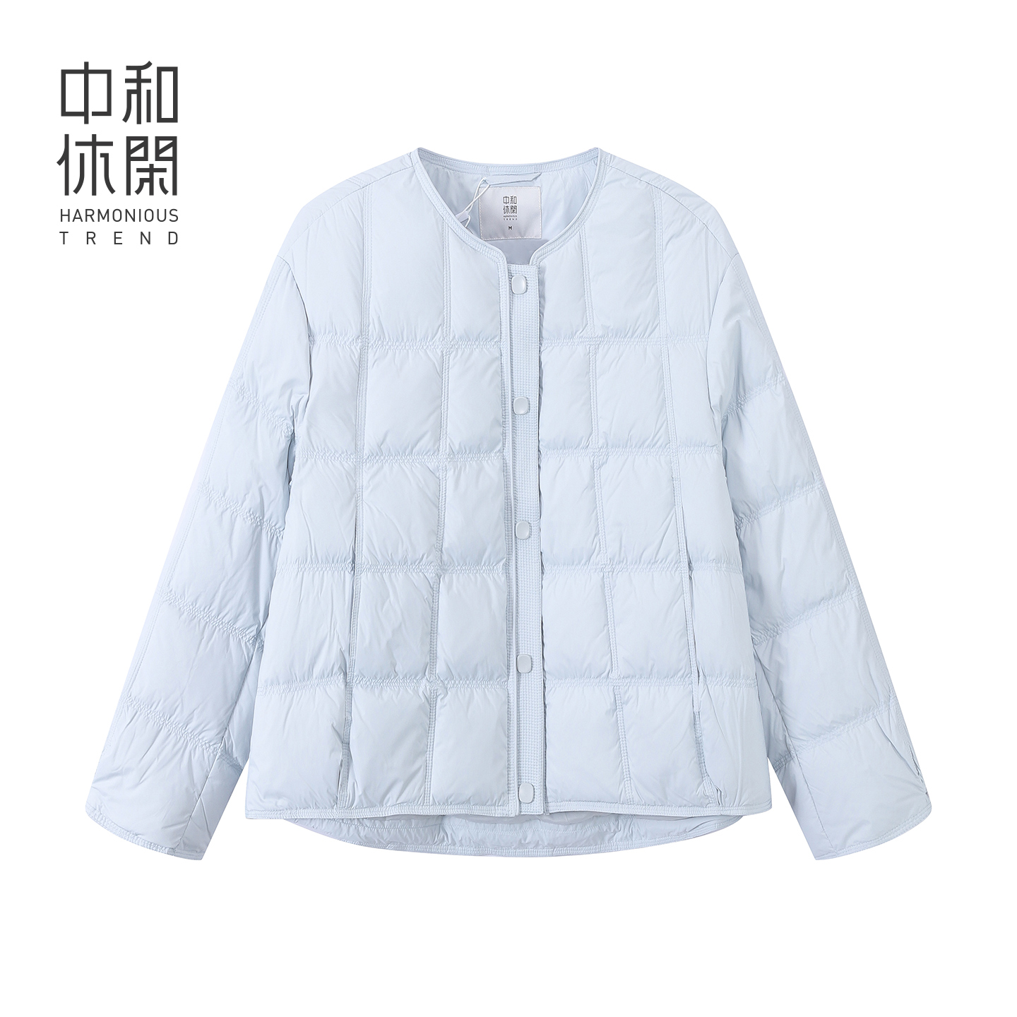 中和休闲羽绒服女短款