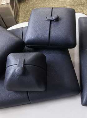 pu皮料戒指珍珠项链坠盒