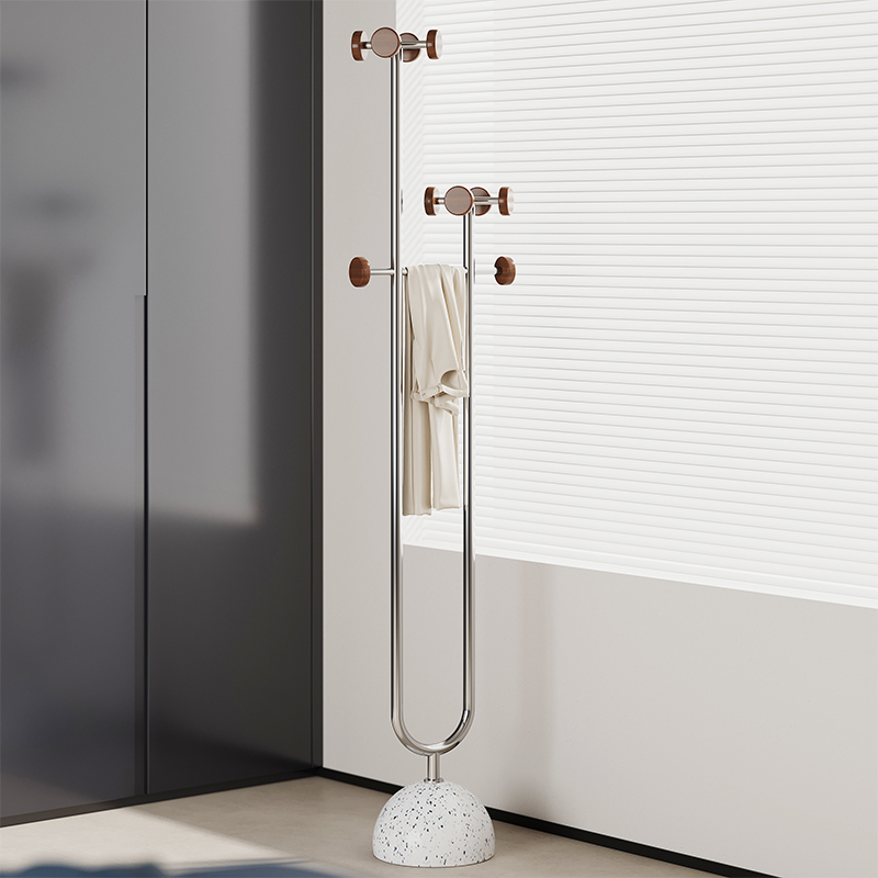 卧室床边挂衣架门口小衣架不占地