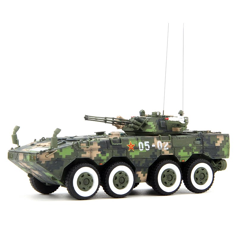 unistar ug0630中国zbl08轮式步兵战车 八轮丛林数码成品模型1/72
