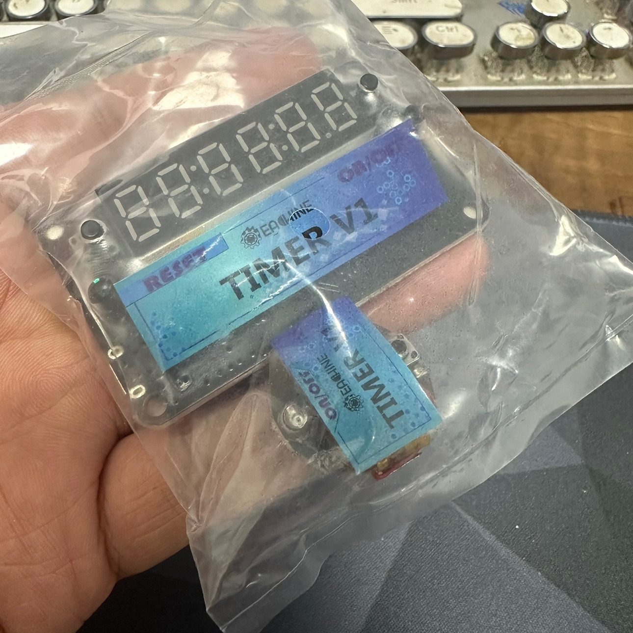 定时器 不知道怎么用 研究价 不包电池好坏