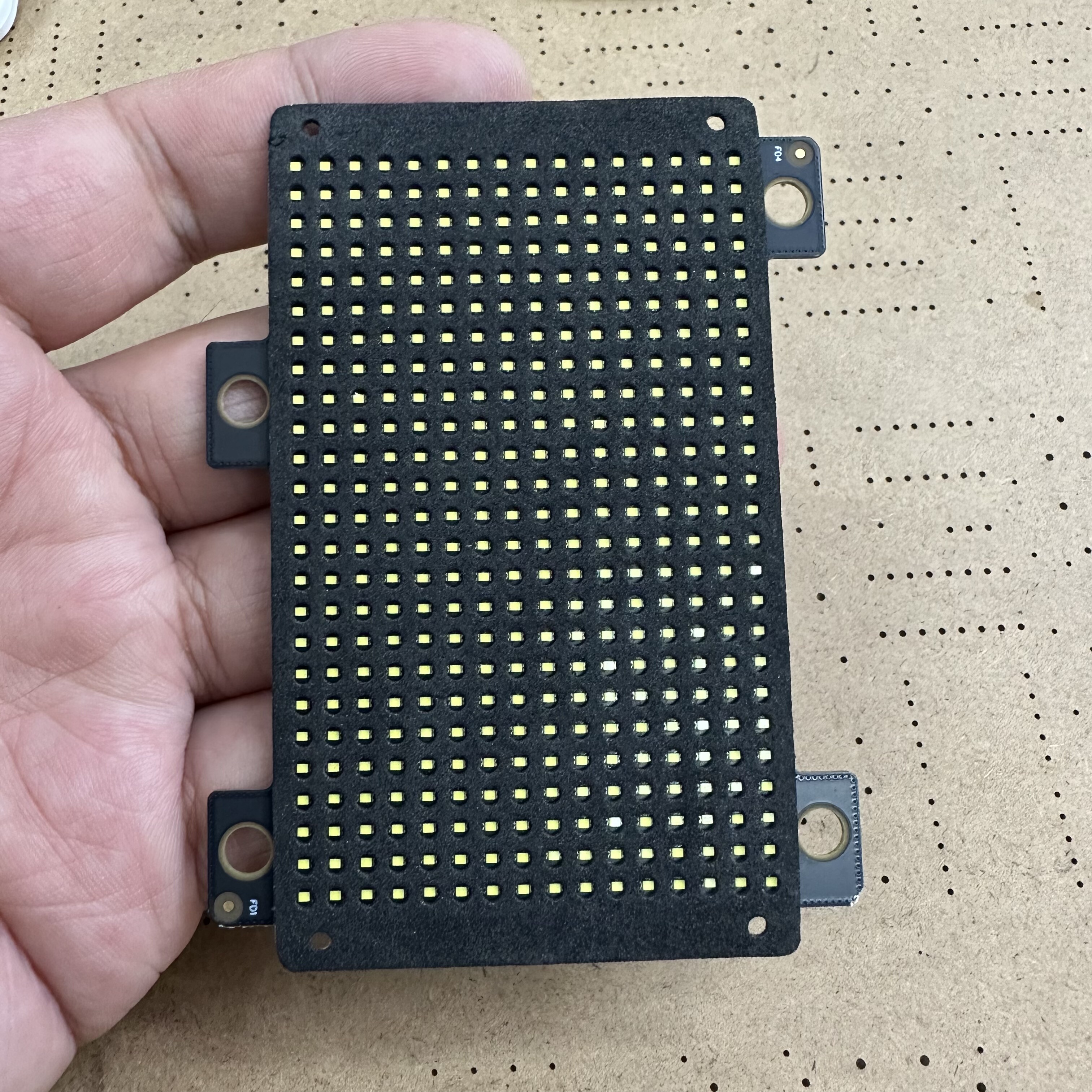 静态不频闪LED显示模块 无资料 研究品