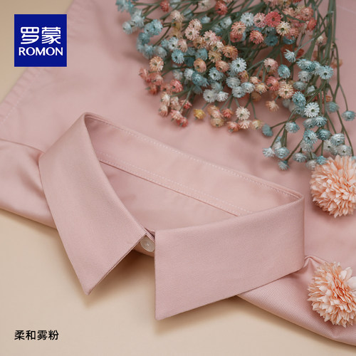 粉色假领子女百搭高档秋冬