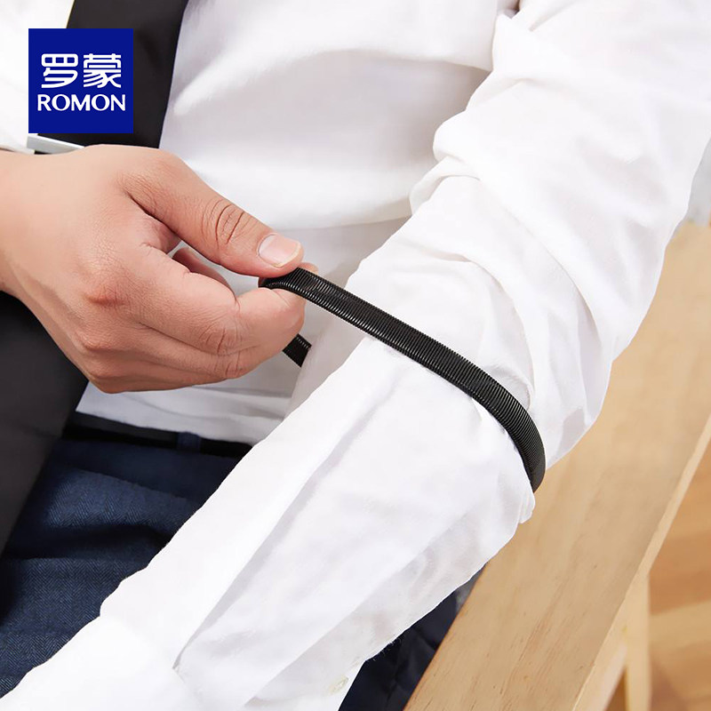 罗蒙衬衫袖箍男正装商务图片