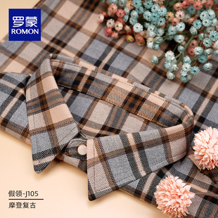 格子假领子百搭女高档秋冬尖领打底搭配毛衣卫衣衬衫 假衣领高级感