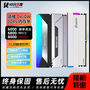 佰维DDR5悟空RGB内存 DX100 HX100 32G 64G 6000 6600 6800 7200