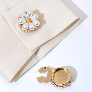 button cover衬衫扣时尚纽扣盖子水钻袖扣乌龟扣套扣夹扣饰品