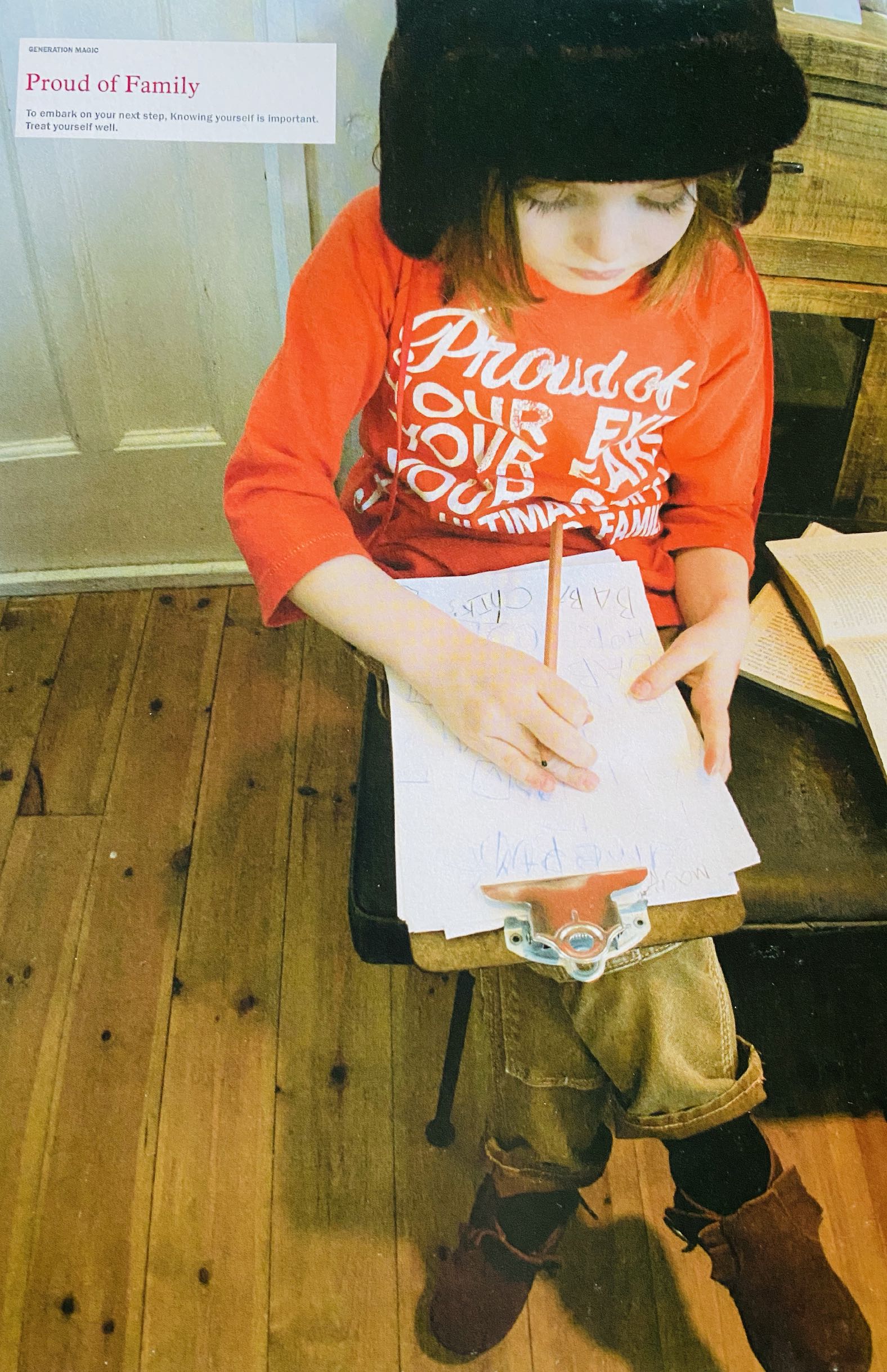 复古薄款儿童休闲裤