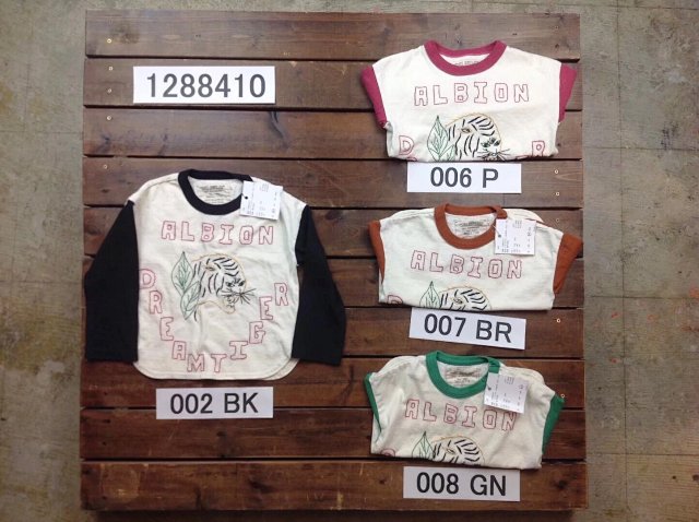 G2H刺绣老虎BIG宽版T 亲子