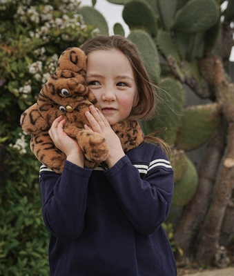 原！现货！G2H毛茸茸猫咪围脖围巾秋冬亲子超级柔软