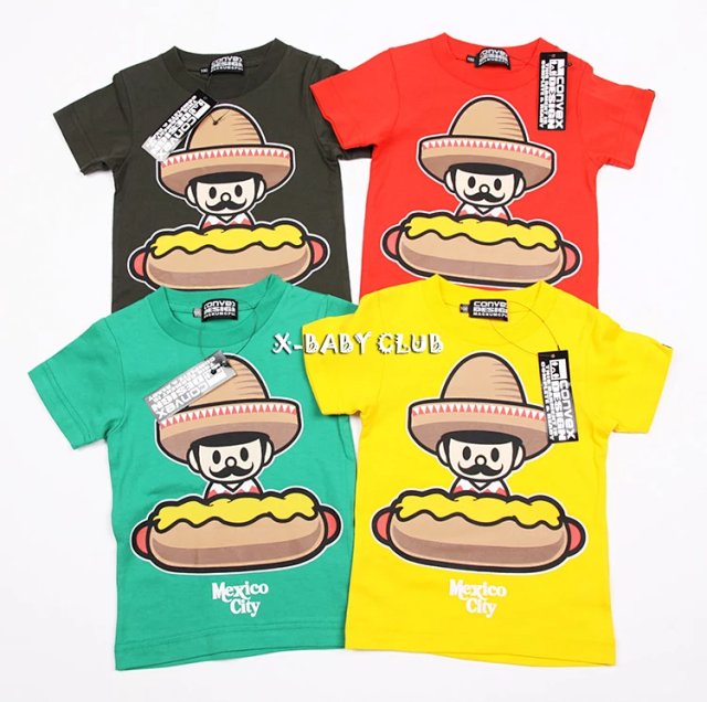 convex全棉超舒适短t热狗