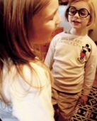 DD日系原厂米奇卫衣mickey卡通男女童可亲子宽松版 春秋中性上衣