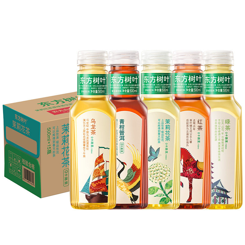东方树叶茶饮料农夫山泉图片