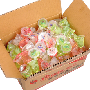 蜡笔小新玲珑果味果冻混合口味散装500g儿童零食办公室休闲解馋