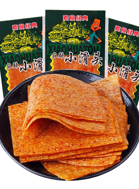 怀旧小吃豆皮辣条好吃