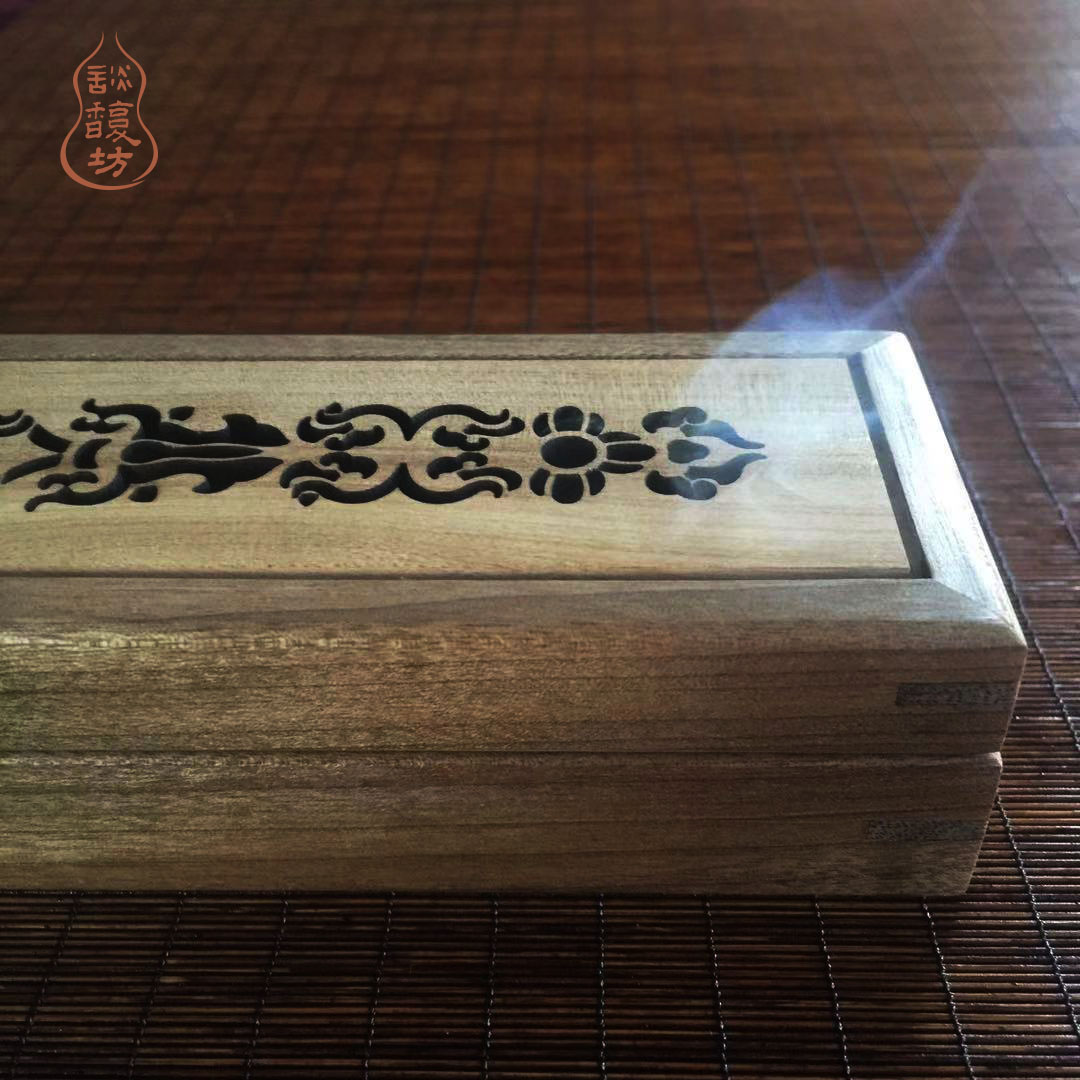 谈馥坊创意老料木质卧香金丝楠