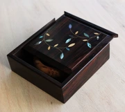 Nói về Weifang Redwood Storage Hương nhang đóng hộp Hương thơm Hộp rỗng Hộp lưu trữ bằng gỗ Walnut Bracelet Box Cassette Box - Vòng đeo tay Cuff