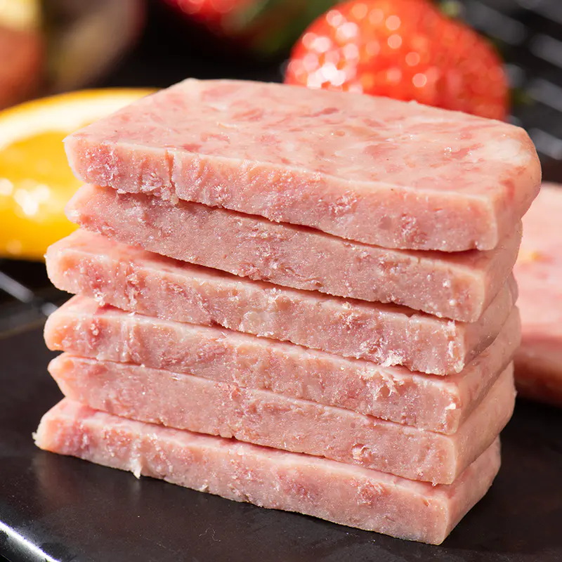 辰颐物语严选新品低脂黑猪午餐肉即食三明治专业食材白羽鸡鸡腿肉