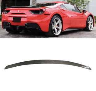 适用于法拉利 488 GTB 2015 2016 2017 2018 Spider碳纤维压尾翼