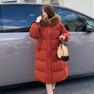 大码羽绒服超大号200斤女款2025新款冬季胖mm巨显瘦高端加肥女士