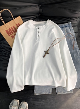 W321高质量长袖P39黑色白色M到3XL