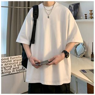 100260g紧密赛络纺三本针t恤五分袖白12彩13