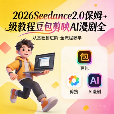 2026Seedance2.0保姆级教程豆包剪映AI漫剧全