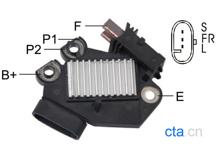 适用于别克君越3.0/厂家直供 CTA发电机调节器1548N