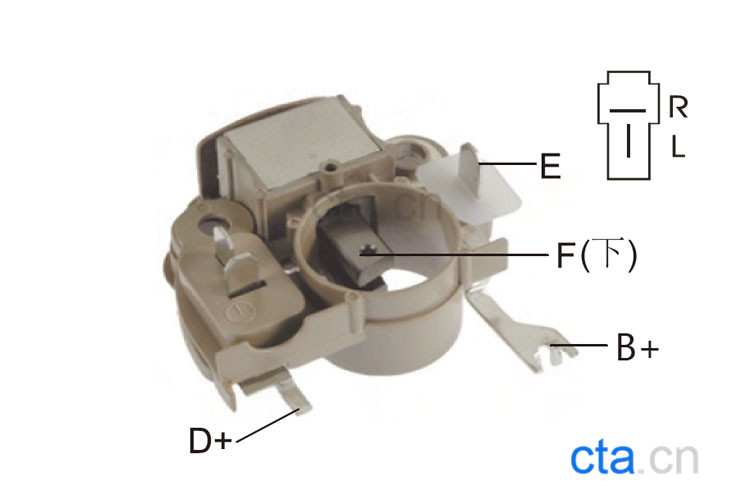 适用于(19998-86)福特,马自达/三菱/CTA发电机调节器1558C