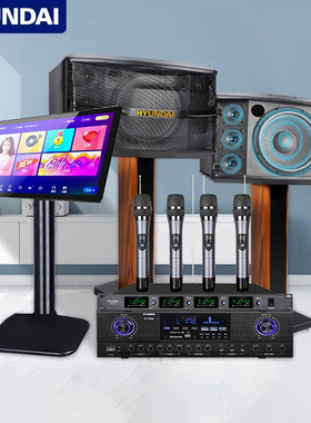 现代HY110B/HY910B会议室音响套装10英寸三分频音箱 家庭影院KTV