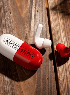 bilipods正版名侦探柯南APTX4869药丸专属效果音效真无线蓝牙耳机