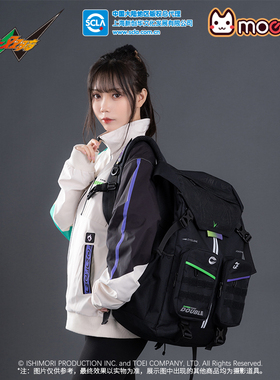 假面骑士周边W Cyclone Joker双骑印象双肩包大容量背包正版书包