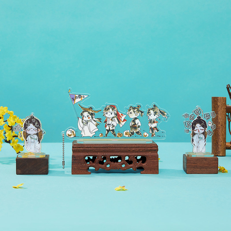 哔哩哔哩现货天官赐福漫画周边三郎谢怜q版可爱挂件桌面摆件立牌