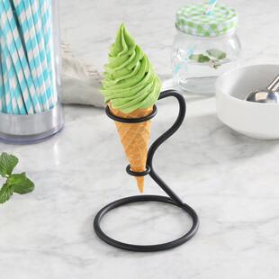 冰淇淋展示架铁艺甜筒架蛋筒架子圣代脆皮冰淇淋甜品台支架