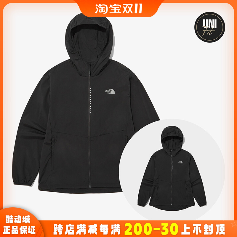 折扣韩代TheNorthFace北面防晒服外套23夏男女皮肤衣凉感NJ3LP00