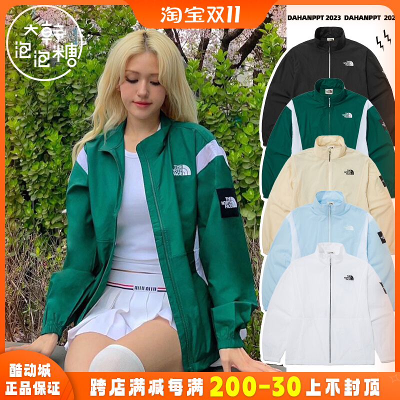 韩国代购TheNorthFace北面防晒服男女冰感速干裸感皮肤衣NJ3LP01