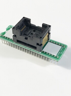 适用RT809H/T56编程器TSOP48转DIP48双触点测试烧录座 pin对pin