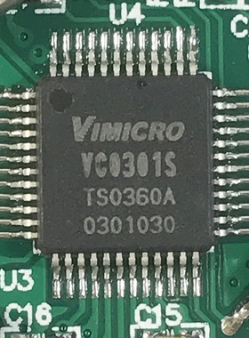 VC0301S 封装QFP48 USB摄像头驱动芯片 IC集成电路