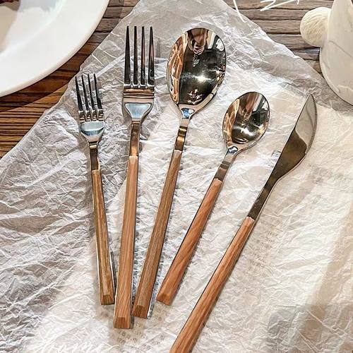 韩式牛排西餐刀叉勺套装