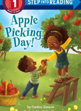 【外图原版】进口英文 APPLE PICKING DAY! (STEP 1) 摘苹果日！Step Into Reading