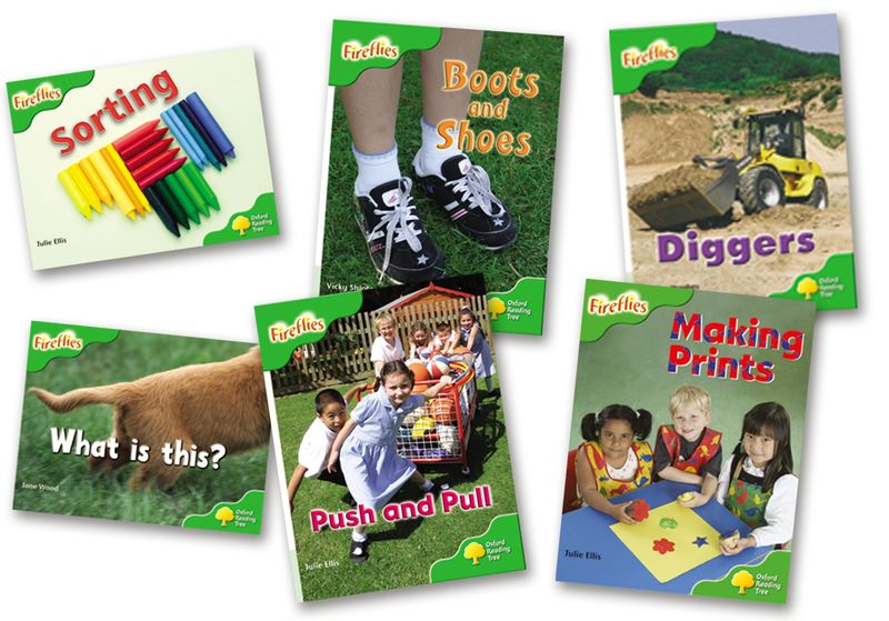 Oxford Reading Tree: Level 2: More Fireflies A.Pack (6 books, 1 of each title) n/e (Pack) 牛津阅读树 进阶萤火虫2级别套装