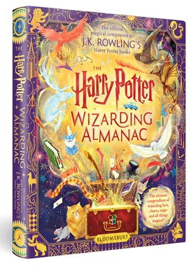 预售 英文原版The Harry Potter Wizarding Almanac 《哈利·波特魔法图鉴》J.K.罗琳标志性系列作品的*官方*魔法配套