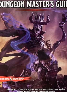 现货 英文原版龙与地下城 地下城主指南  Dungeons & Dragons Dungeon Master's Guide (Core Rulebook, D&D Roleplaying Game)