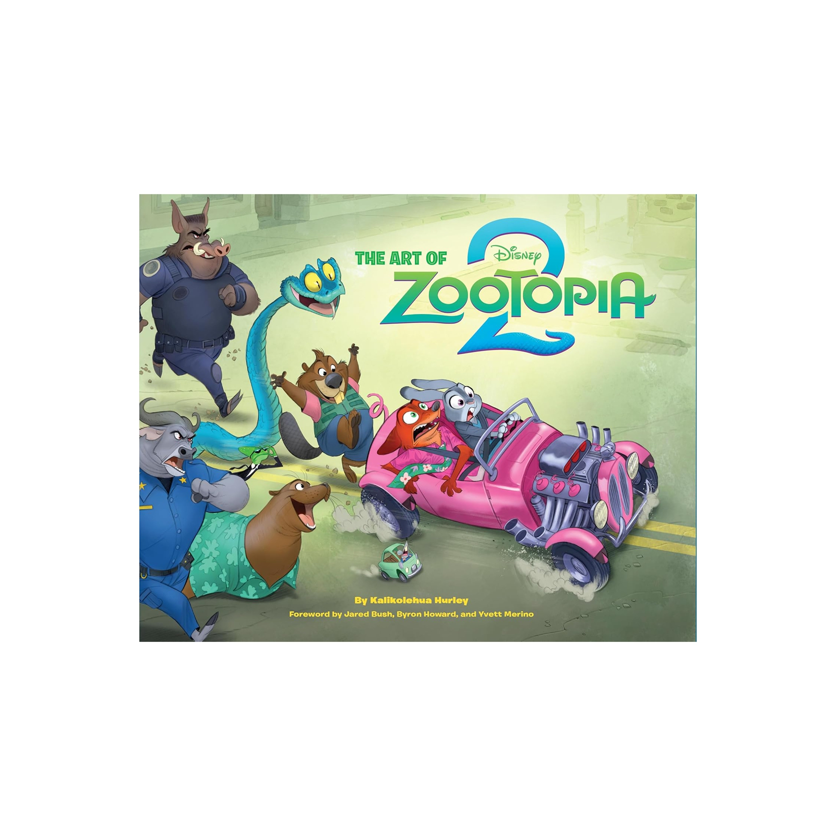 疯狂动物城2迪士尼电影艺术设定