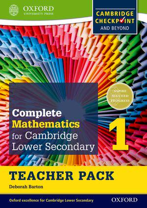 进口英文原版 Oxford International Maths for Cambridge Secondary: Level 1: Teacher Pack 1 牛津剑桥教材 数学 教师资源包