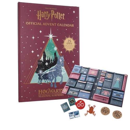 预售 英文原版 哈利波特圣诞倒数月历  内含25份梦幻魔法礼物 Harry Potter Official Advent Calendar